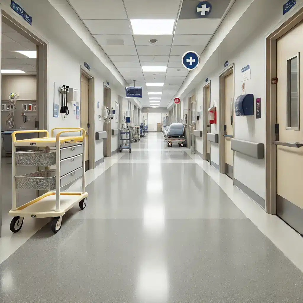 комерційний лінолеум для медичних установ